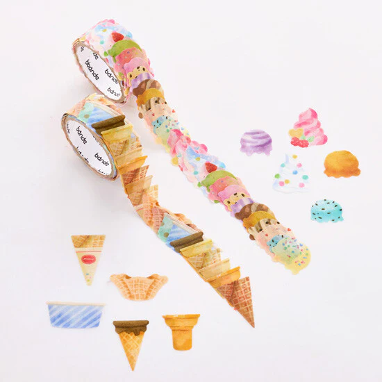 BANDE ICE CREAM WASHI TAPE STICKER ROLL - Image 3