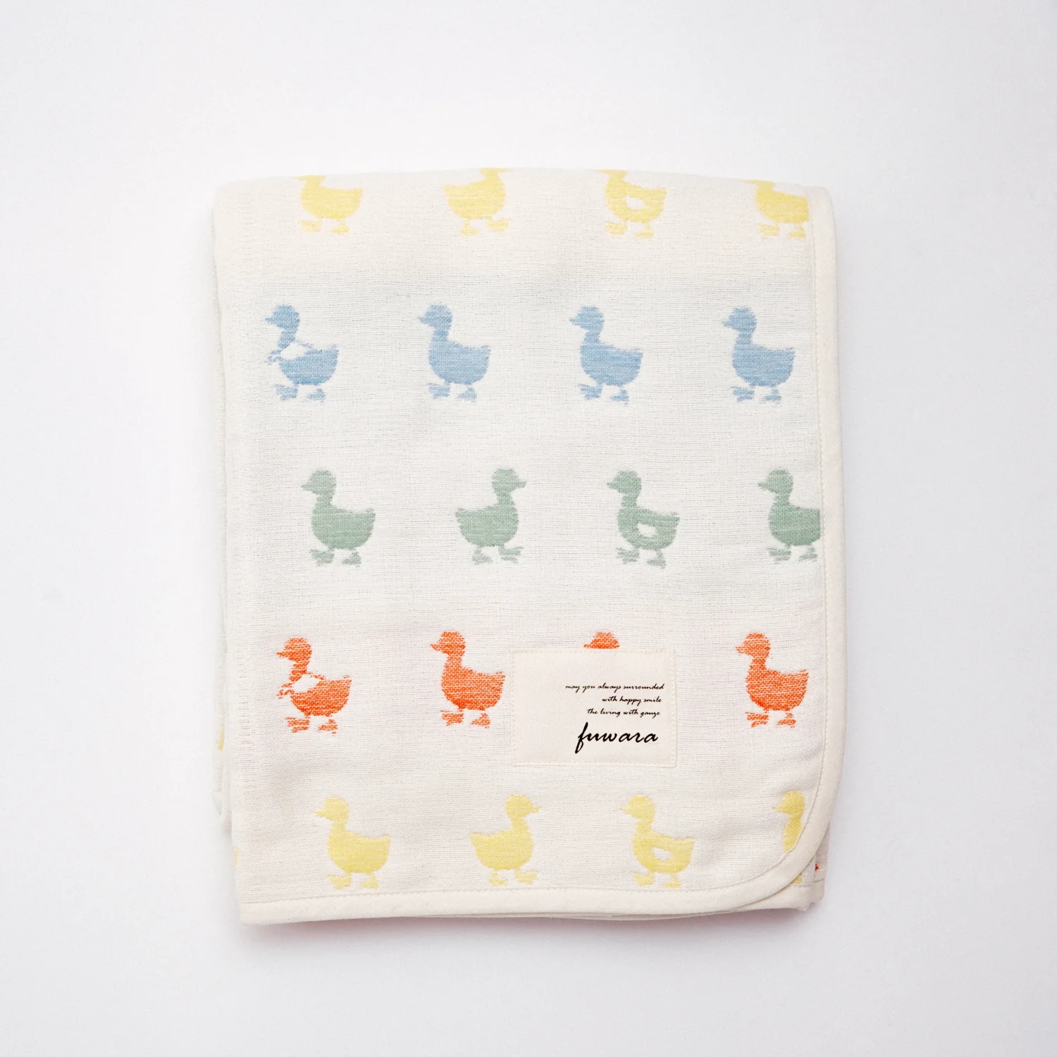 FUWARA DUCK SMALL MUSLIN BLANKET - Image 3