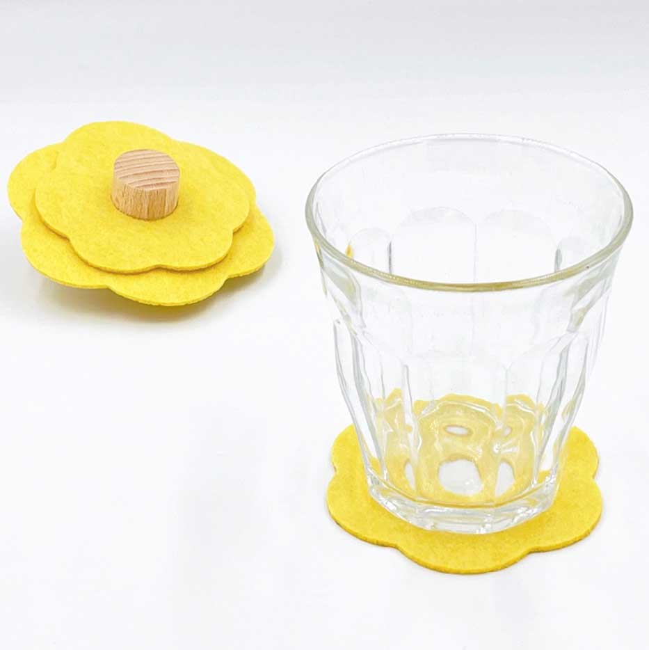 SUNAOLAB HITO HANA FLOWER COASTER SET - Image 7