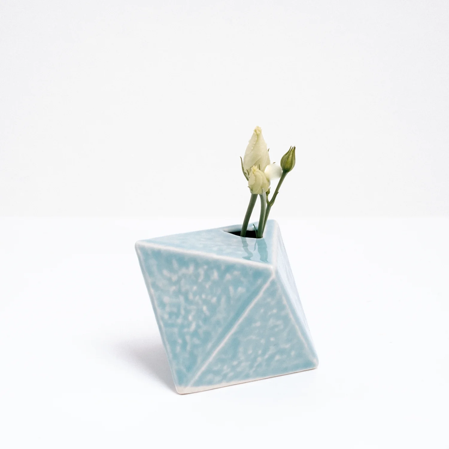 MINO-YAKI ANGLE BUD VASE - Image 4