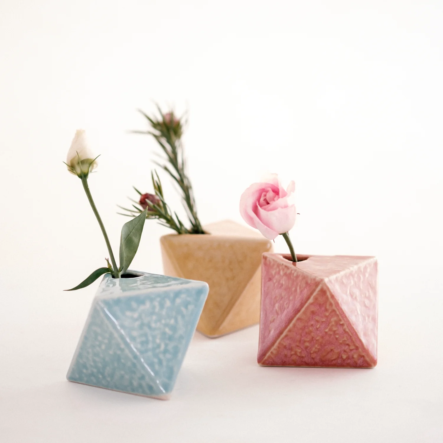 MINO-YAKI ANGLE BUD VASE - Image 6