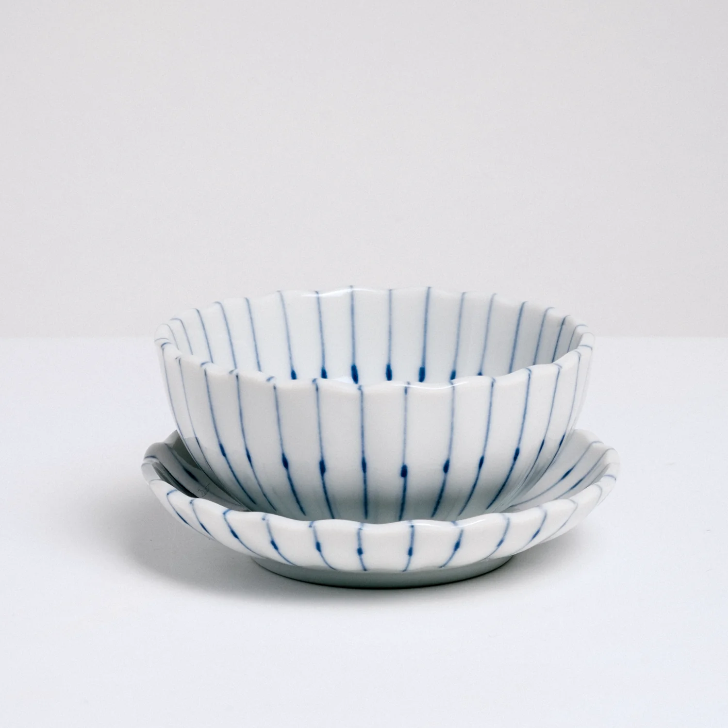 MINO-YAKI PINSTRIPE SIDE DISH - Image 3