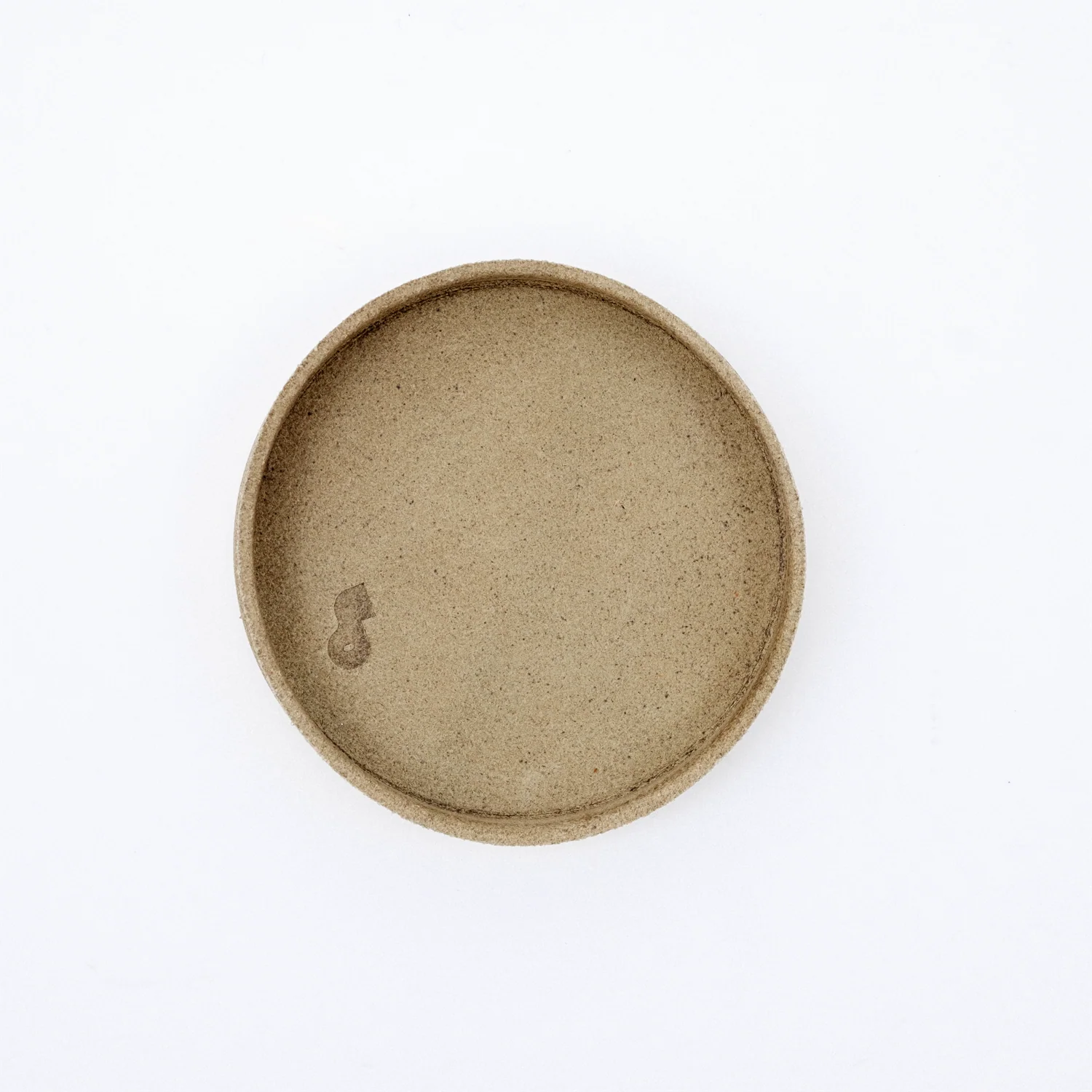 LEFTOVER BY RHYTHMOS LEATHER TRINKET TRAY BEIGE - Image 4