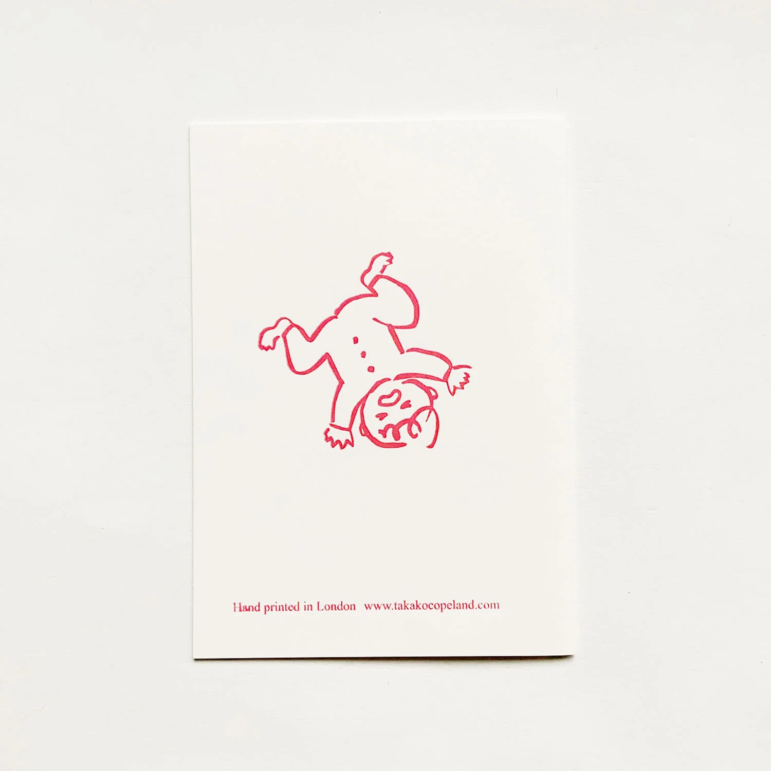 TAKAKO COPELAND IT'S A BABY CARD - Image 3
